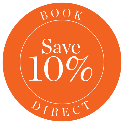 Book Direct - Save 10%